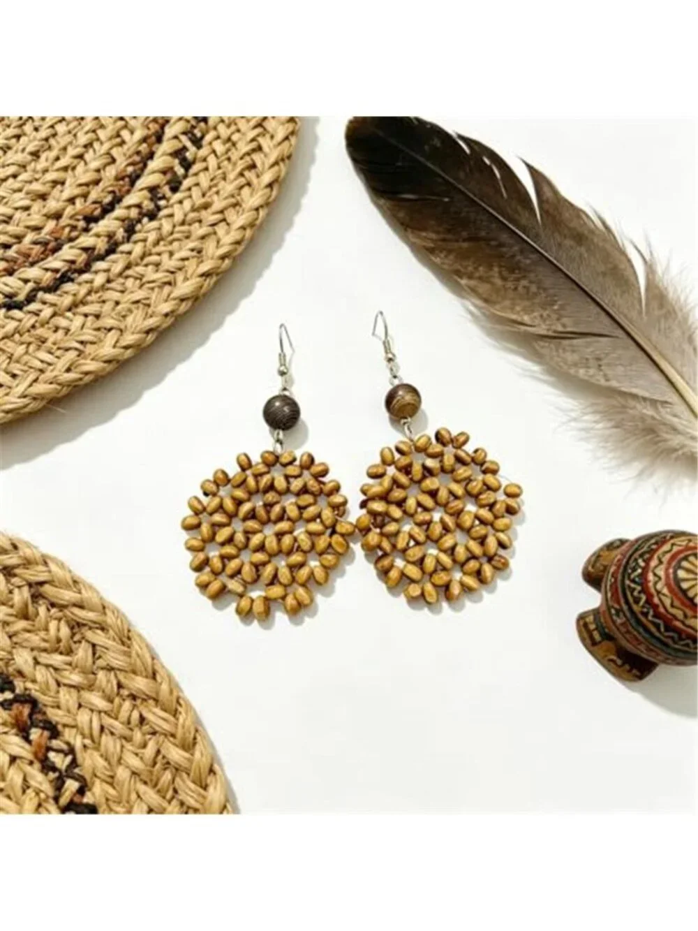 Boho Beaded Earrings for Women